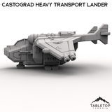 Tabletop Terrain Transport Castograd Heavy Transport Lander