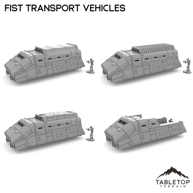 Tabletop Terrain Transport FIST Transport Vehicles