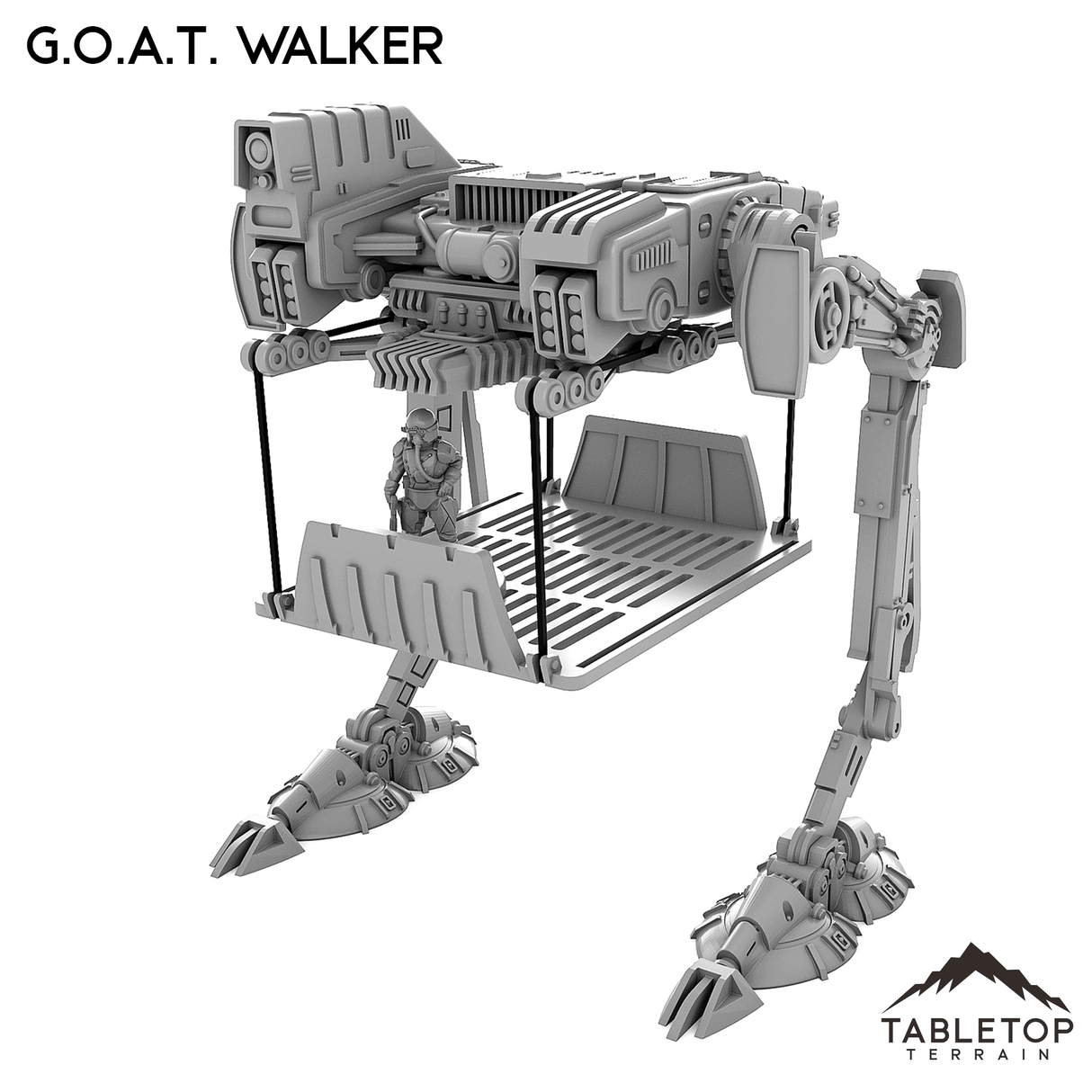 Tabletop Terrain Transport GOAT Walker