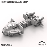 Tabletop Terrain Transport HEXTECH Borealis Ship- 6mm