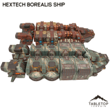 Tabletop Terrain Transport HEXTECH Borealis Ship- 6mm