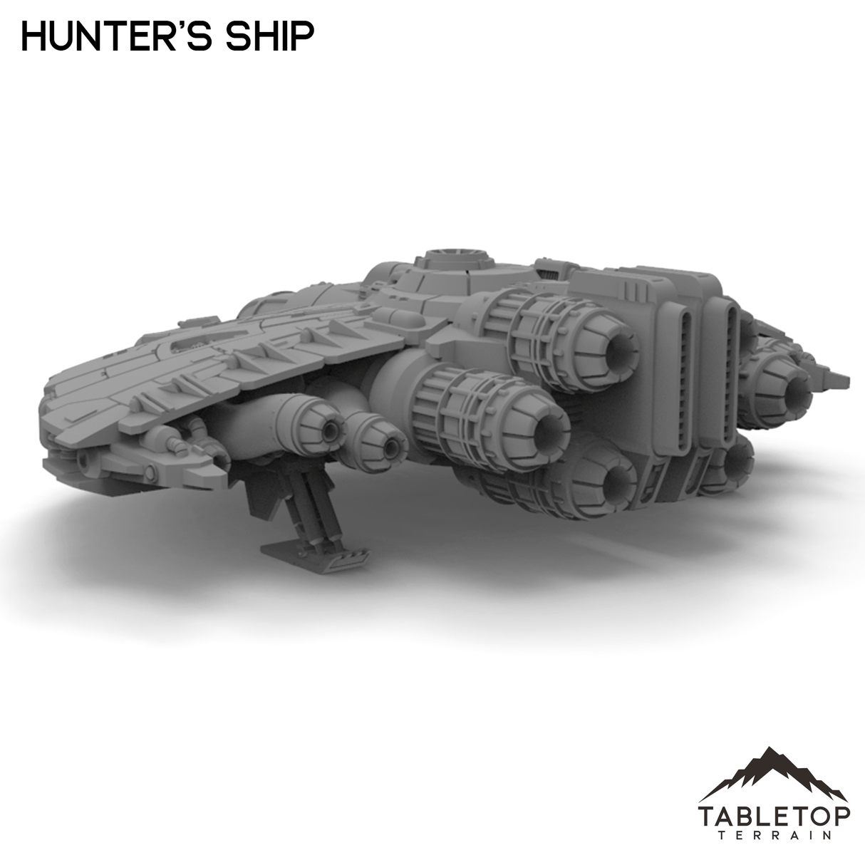 Tabletop Terrain Transport Hunter's Ship