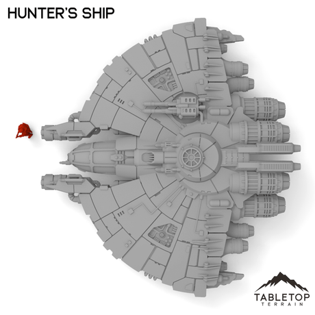 Tabletop Terrain Transport Hunter's Ship