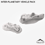 Tabletop Terrain Transport Inter-Planetary Vehicle Pack