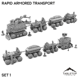 Tabletop Terrain Transport RAT - Rapid Armored Transport Vehicle