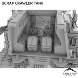 Tabletop Terrain Transport Scrap Crawler Tank