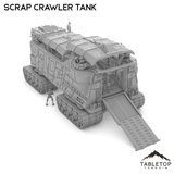 Tabletop Terrain Transport Scrap Crawler Tank