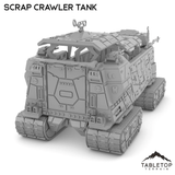 Tabletop Terrain Transport Scrap Crawler Tank