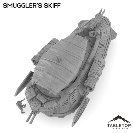 Tabletop Terrain Transport Smuggler's Skiff