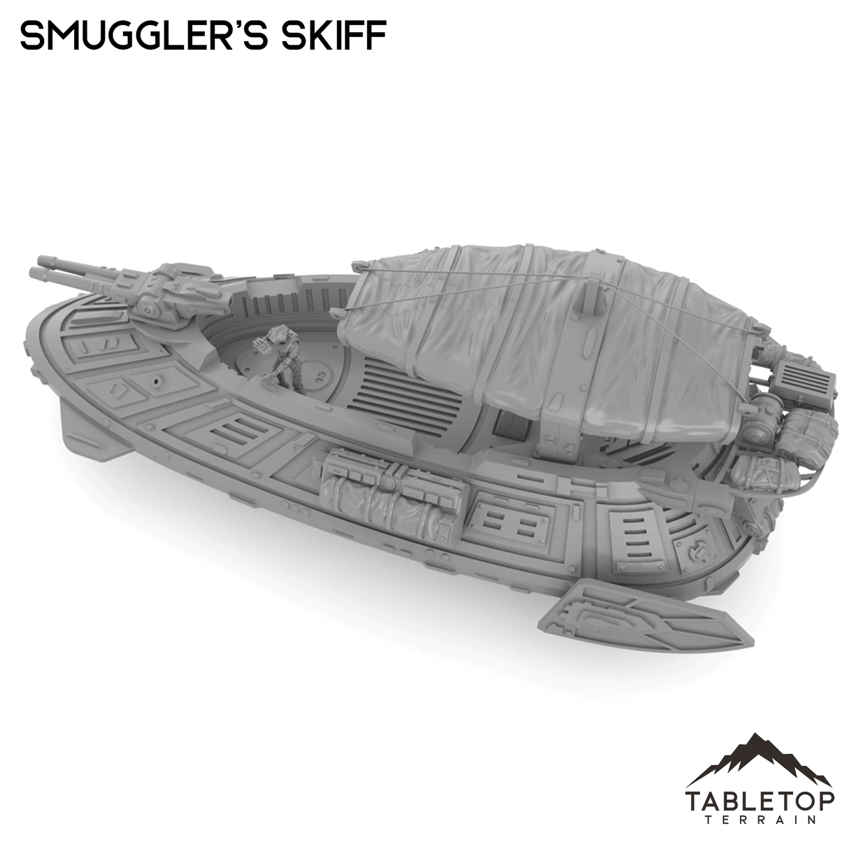 Tabletop Terrain Transport Smuggler's Skiff