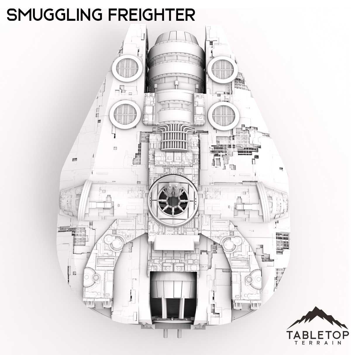 Tabletop Terrain Transport Smuggling Freighter