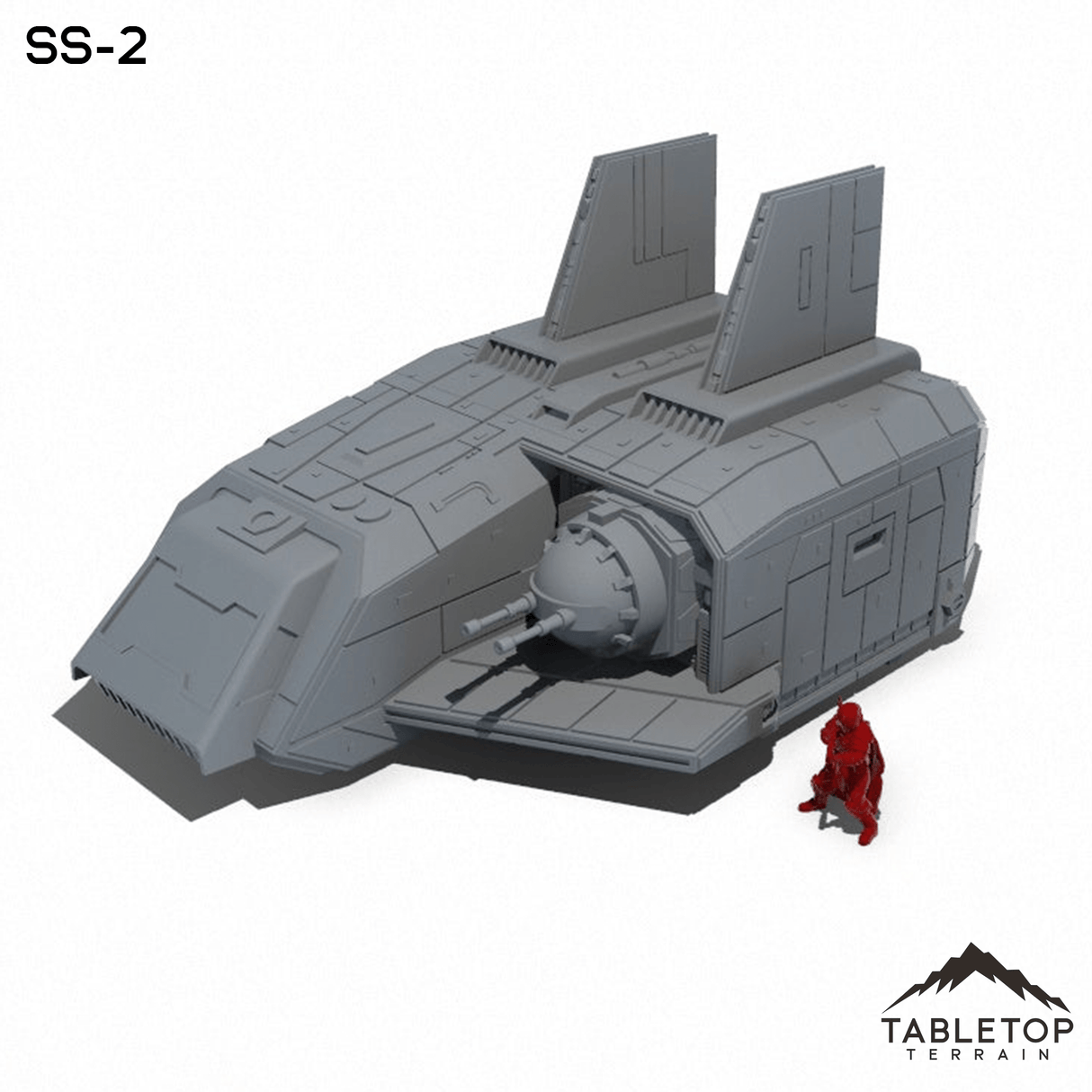 Tabletop Terrain Transport SS-2 Small Shuttle