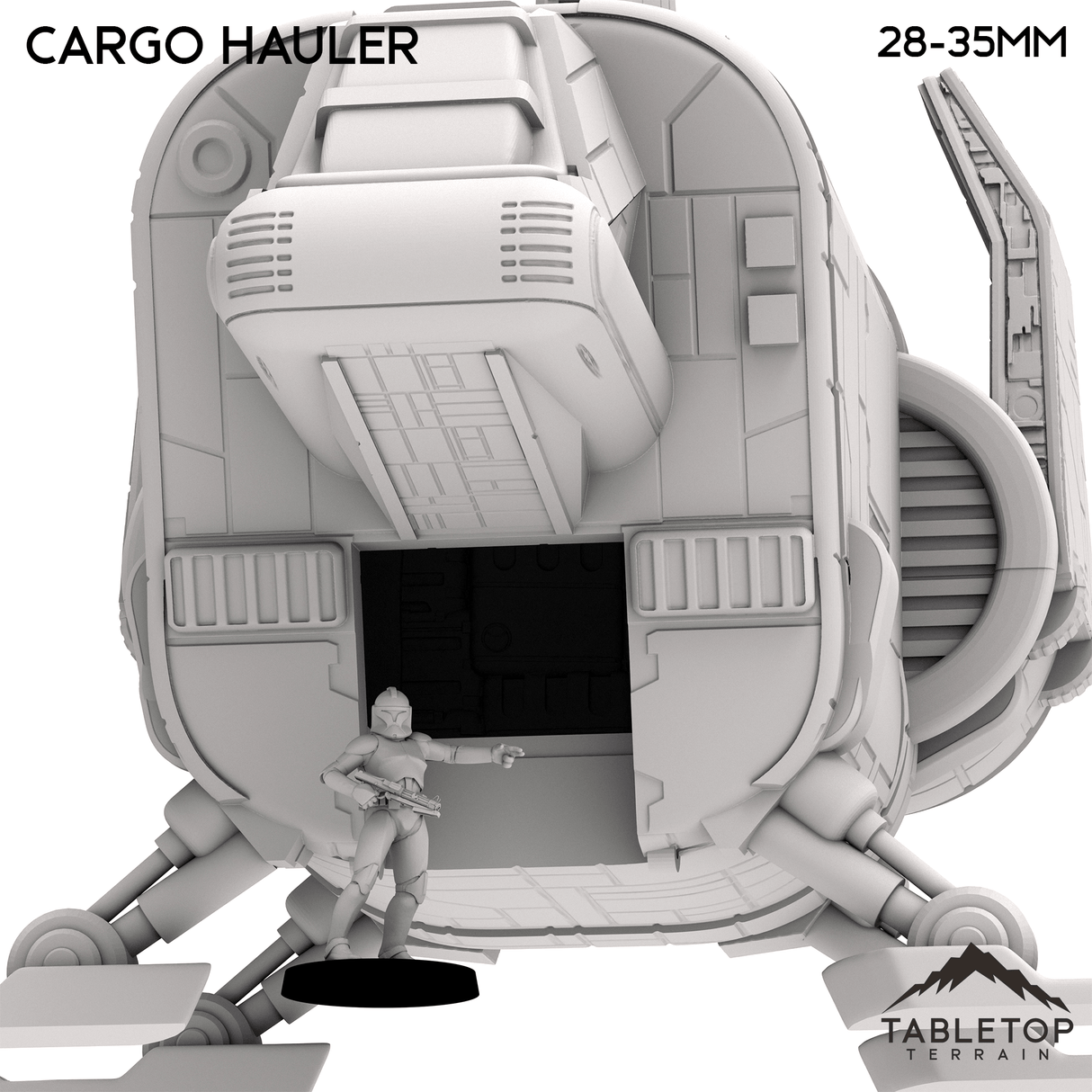 Tabletop Terrain Transport Starport Cargo Hauler