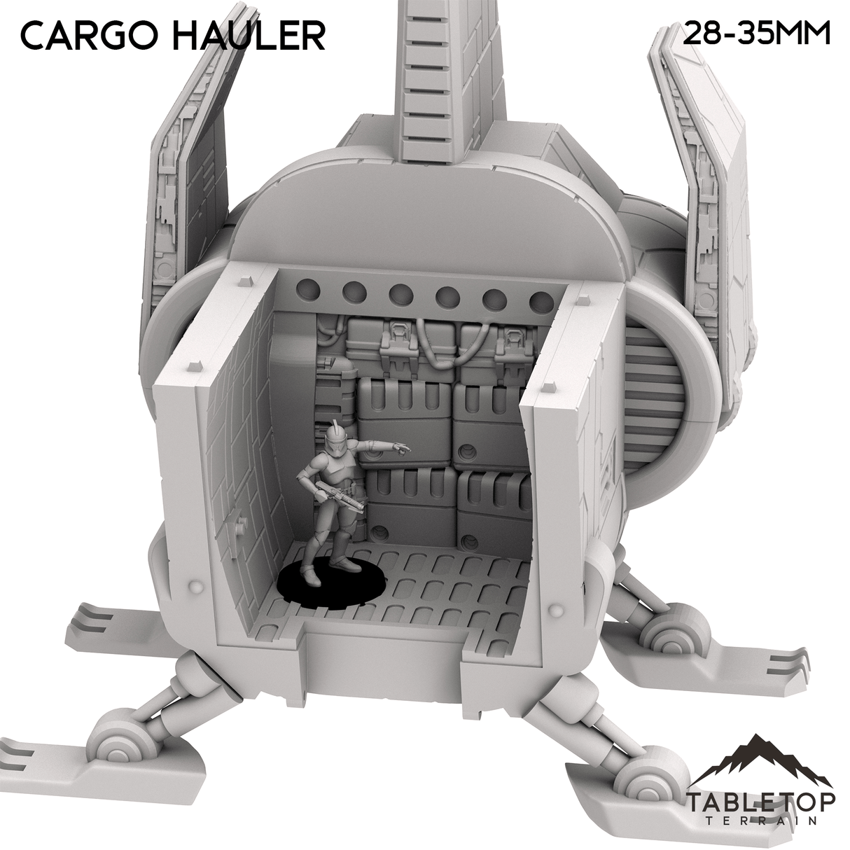 Tabletop Terrain Transport Starport Cargo Hauler