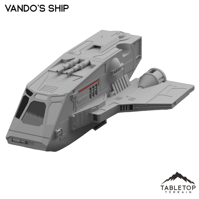 Tabletop Terrain Transport Vando's Ship