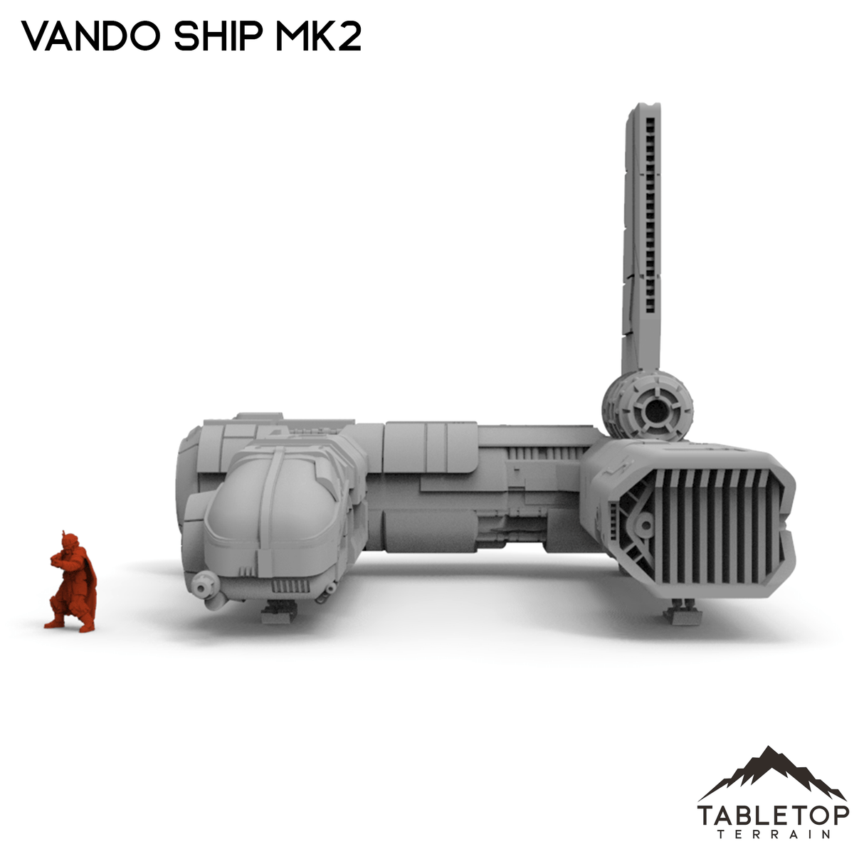 Tabletop Terrain Transport Vando Ship Mk2