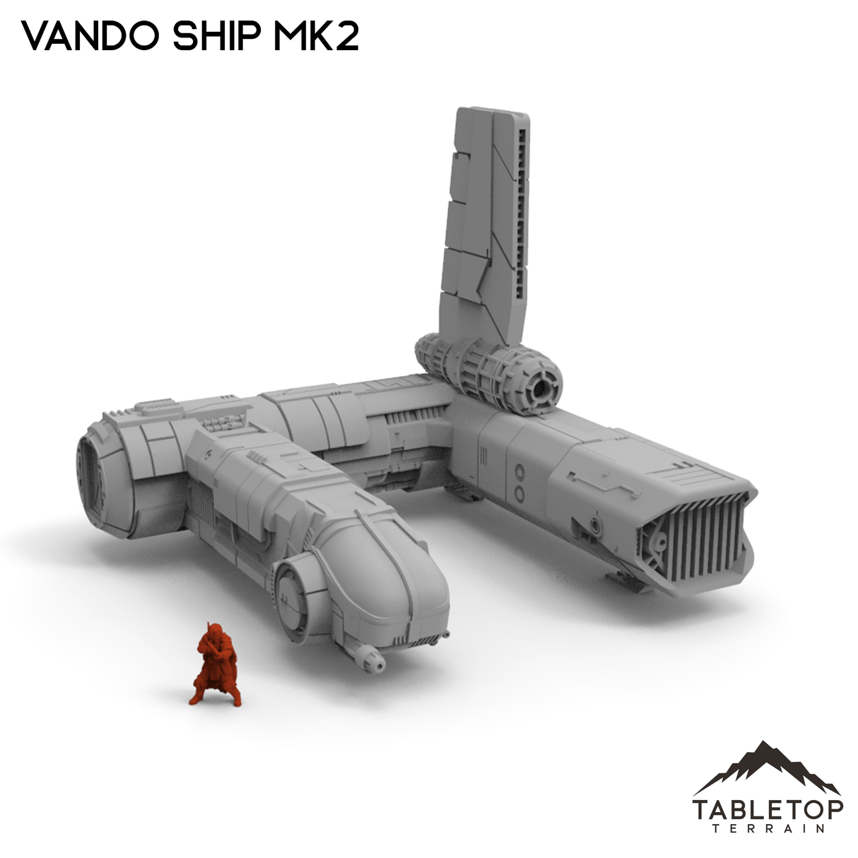 Tabletop Terrain Transport Vando Ship Mk2