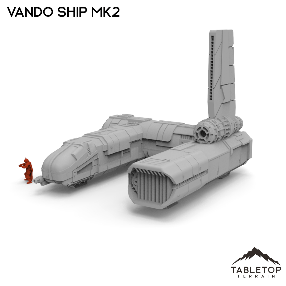 Tabletop Terrain Transport Vando Ship Mk2