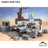 Tabletop Terrain Transport Vando Ship Mk2