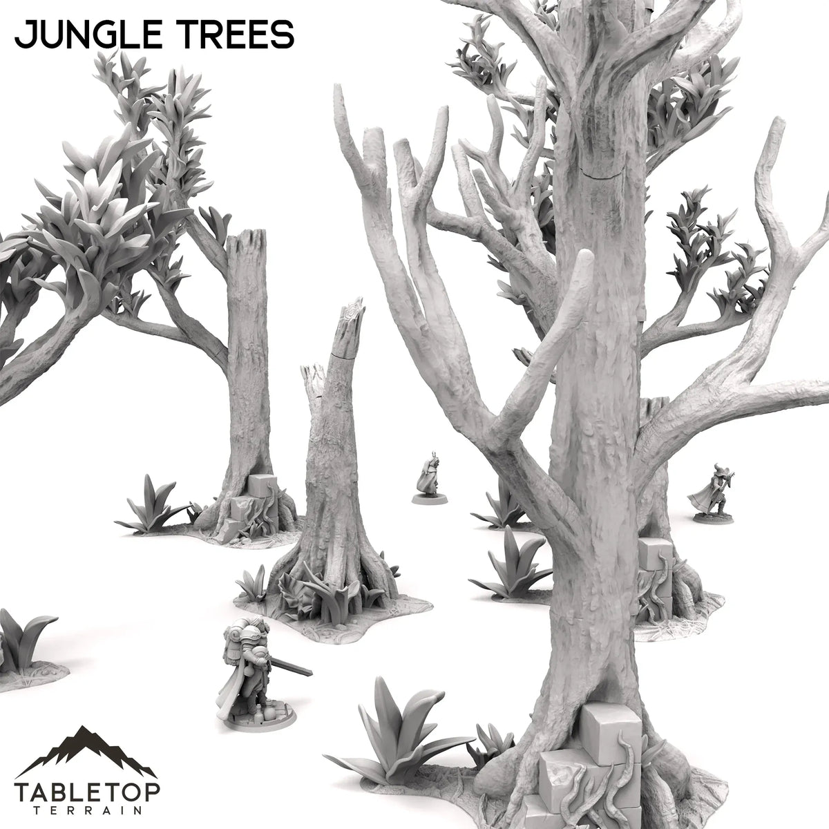 Jungle Trees – Tabletop Terrain