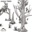 Tabletop Terrain Trees 40mm / Full Set Jungle Trees