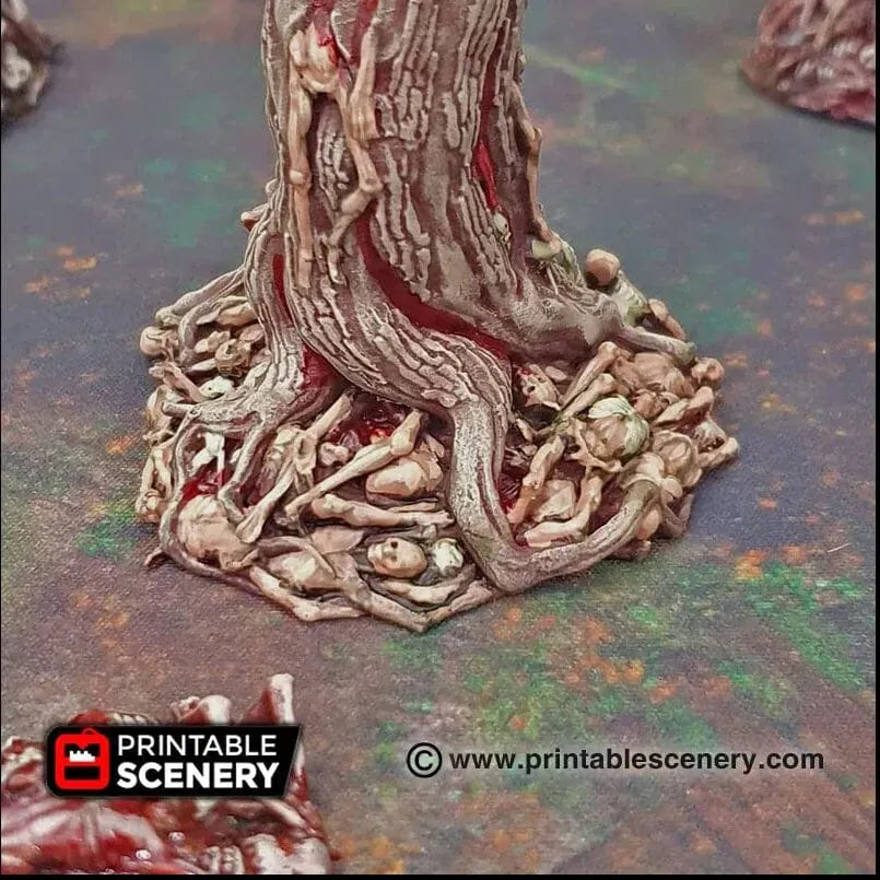 Tabletop Terrain Trees Blood Trees - Scatter Terrain