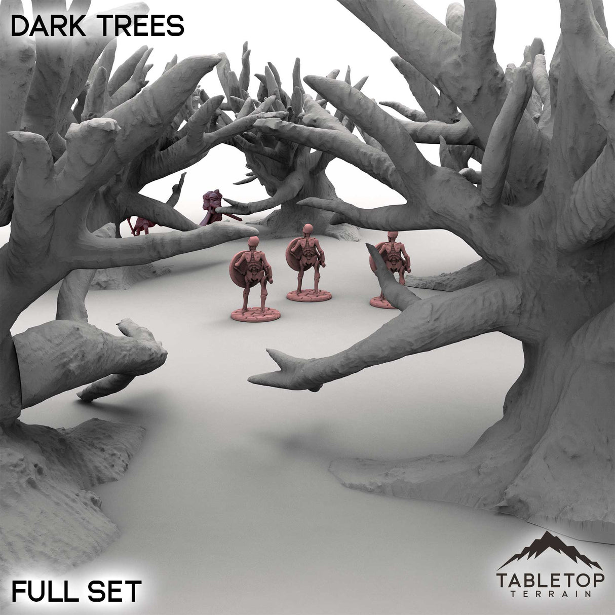Tabletop Terrain Trees Dark Trees