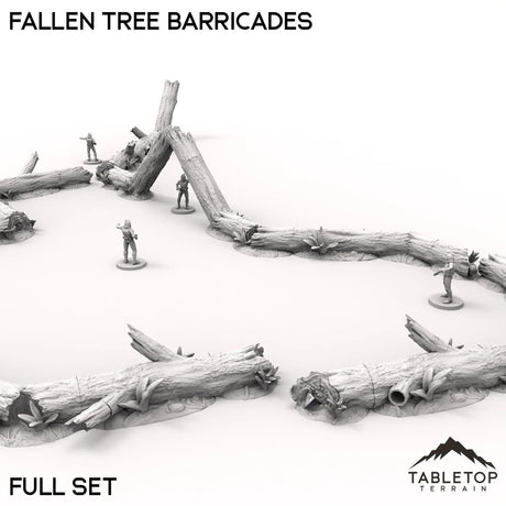 Tabletop Terrain Trees Fallen Tree Barricades