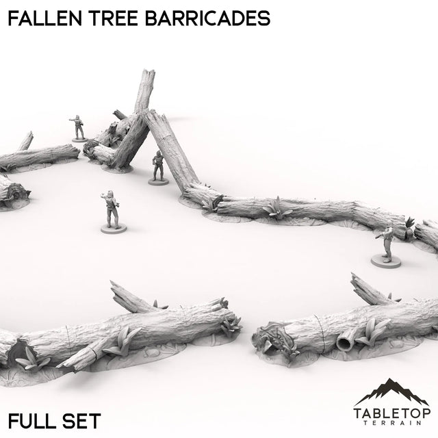 Tabletop Terrain Trees Fallen Tree Barricades
