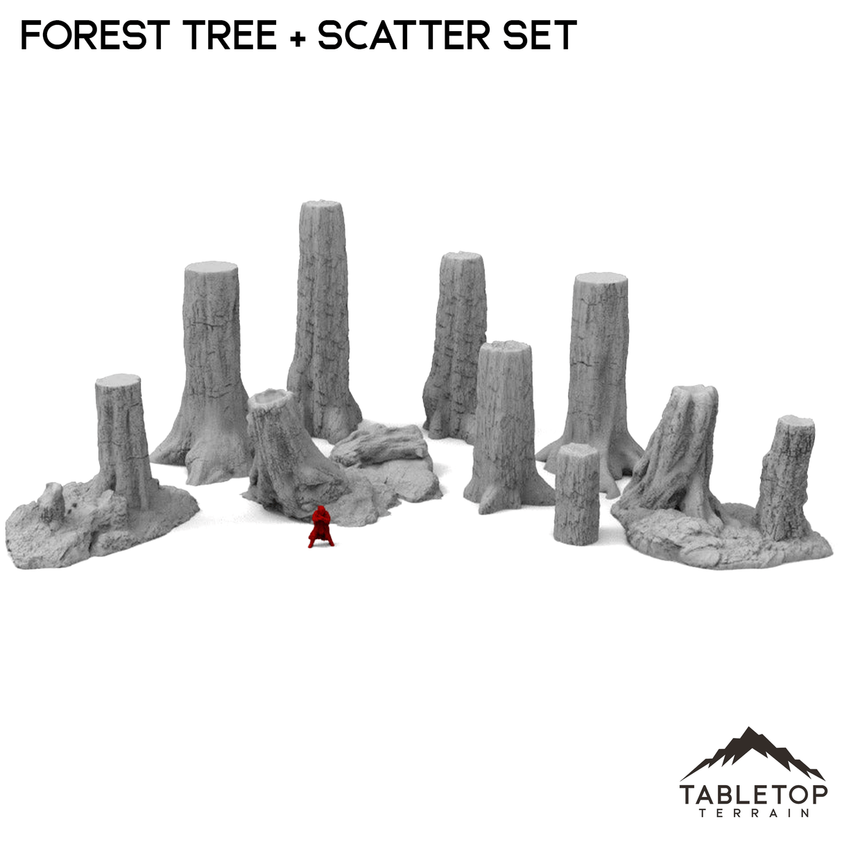 Tabletop Terrain Trees Forest Tree + Scatter Set