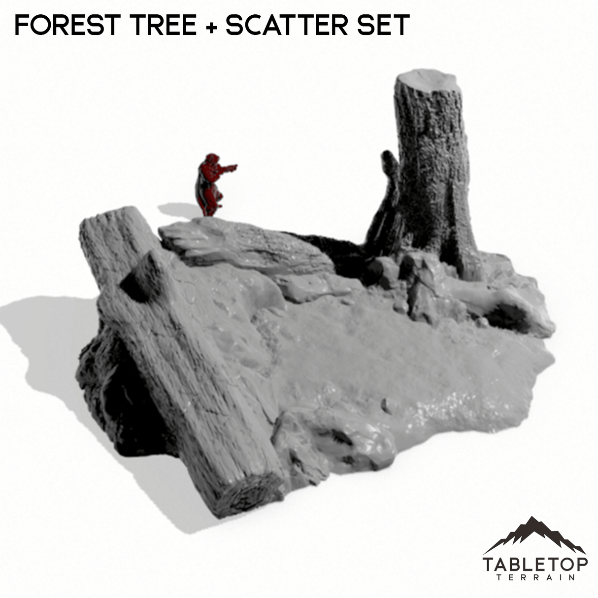 Tabletop Terrain Trees Forest Tree + Scatter Set