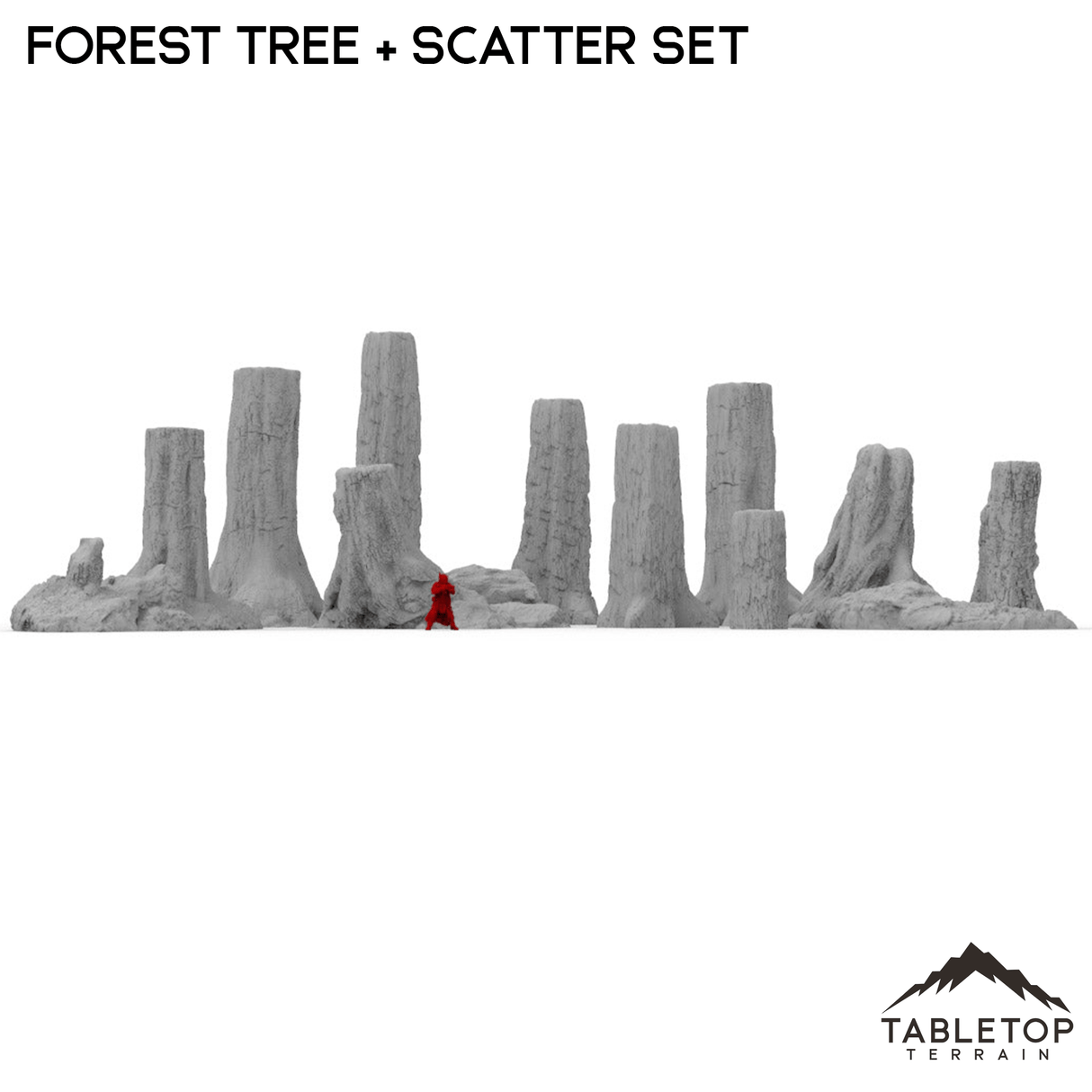 Tabletop Terrain Trees Forest Tree + Scatter Set