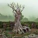 Tabletop Terrain Trees Giant Swamp Tree and Hovel - The Gloaming Swamp