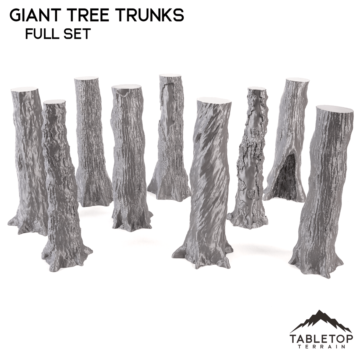 Tabletop Terrain Trees Giant Tree Trunks - Star Wars Legion Terrain