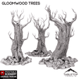 Tabletop Terrain Trees Gloomwood Trees - Fantasy Trees