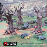 Tabletop Terrain Trees Gloomwood Trees - Fantasy Trees