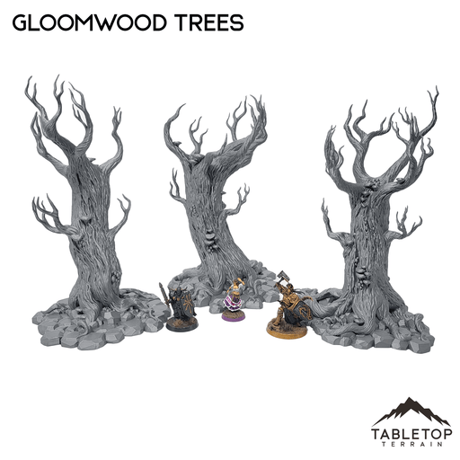 Tabletop Terrain Trees Gloomwood Trees - Fantasy Trees Tabletop Terrain