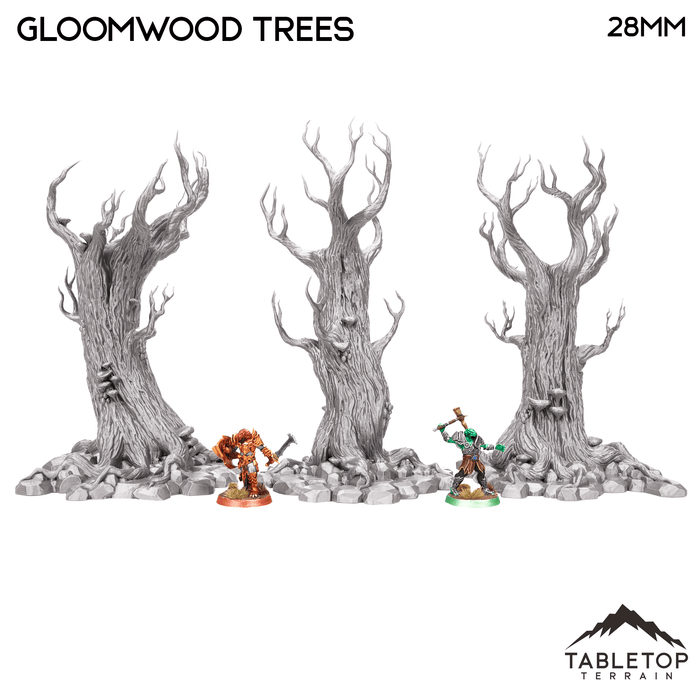 Tabletop Terrain Trees Gloomwood Trees - Fantasy Trees