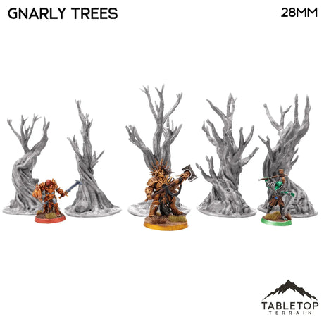 Tabletop Terrain Trees Gnarly Trees - Scatter Terrain