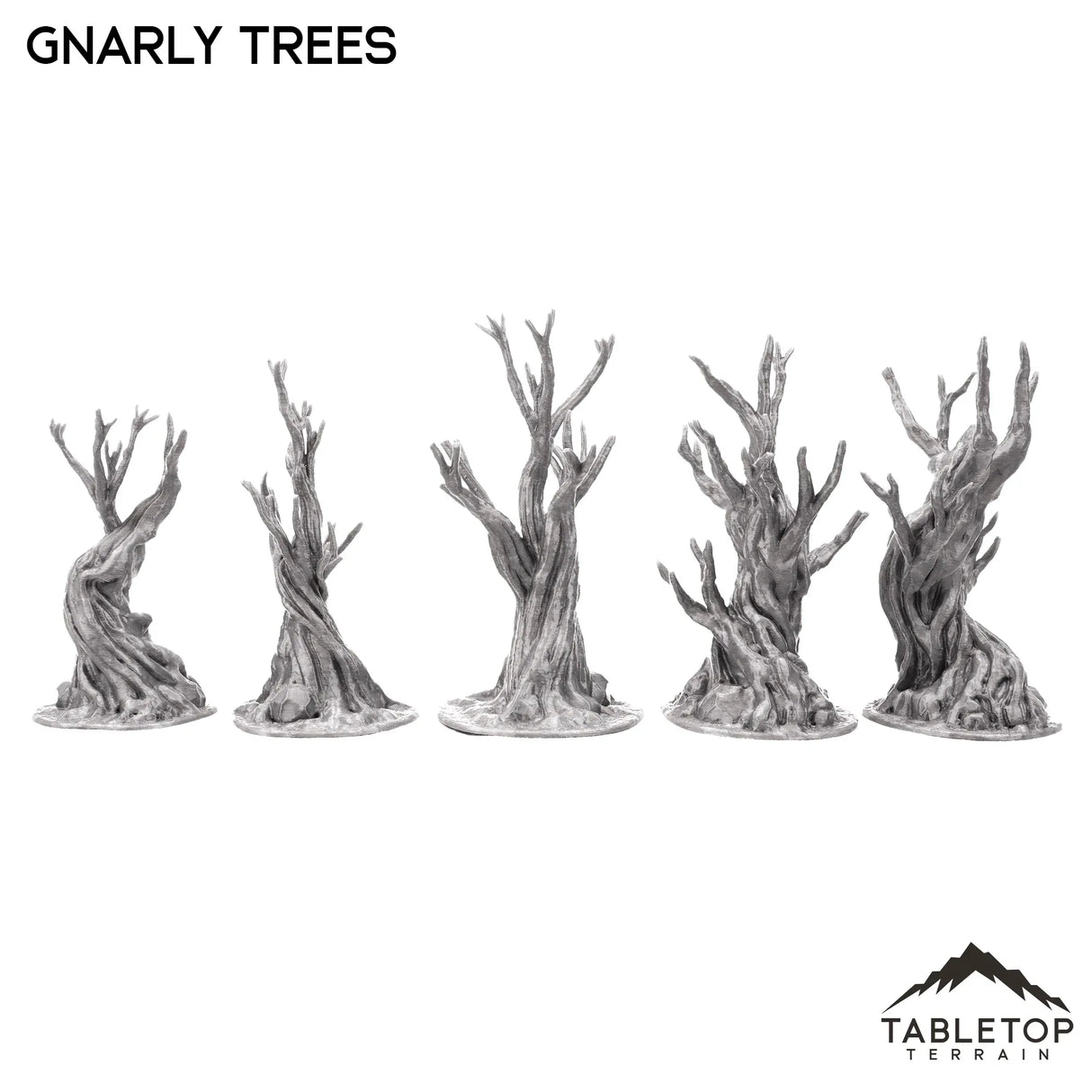 Tabletop Terrain Trees Gnarly Trees - Scatter Terrain