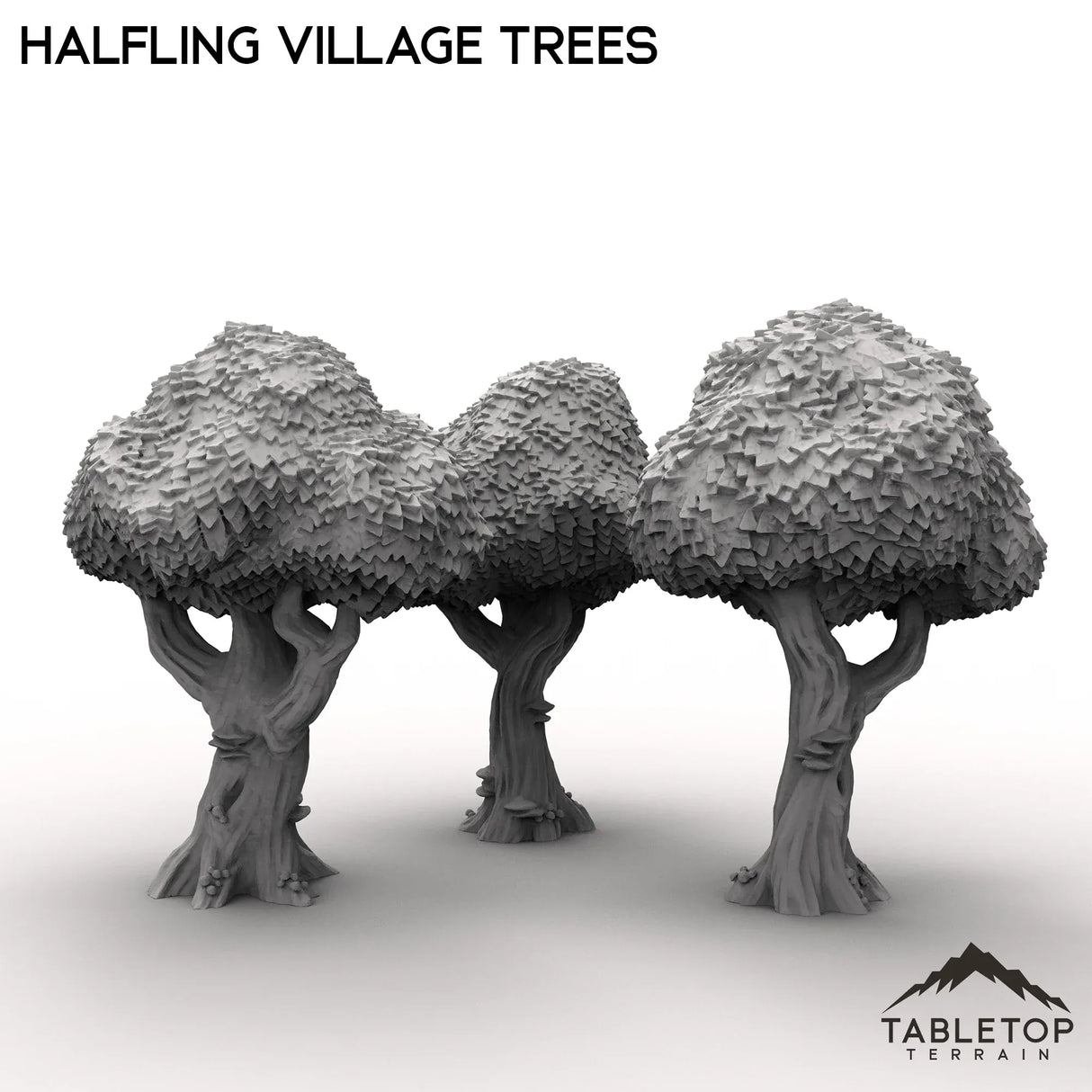 Tabletop Terrain Trees Halfling Village Trees