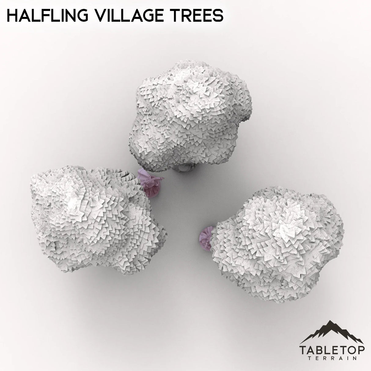 Tabletop Terrain Trees Halfling Village Trees