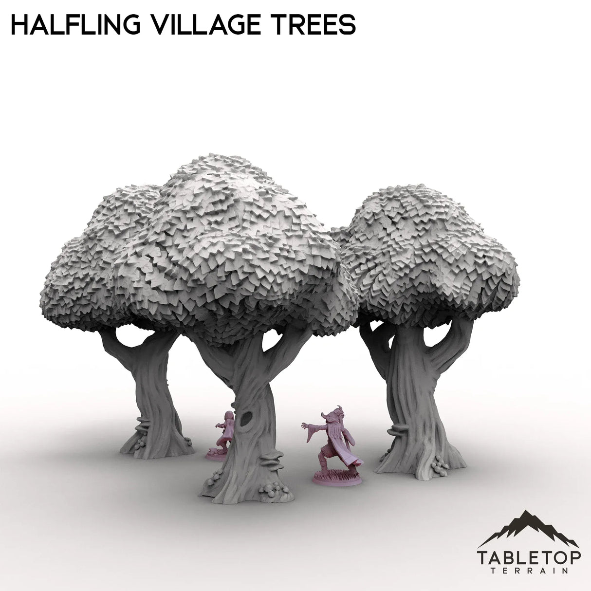 Tabletop Terrain Trees Halfling Village Trees