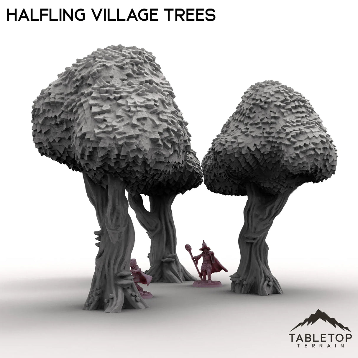 Tabletop Terrain Trees Halfling Village Trees