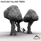 Tabletop Terrain Trees Halfling Village Trees