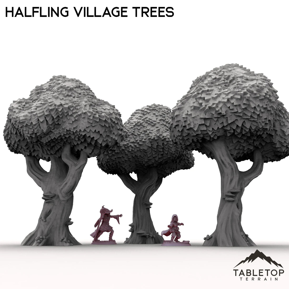 Tabletop Terrain Trees Halfling Village Trees
