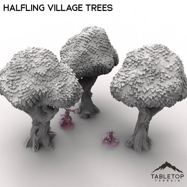 Tabletop Terrain Trees Halfling Village Trees