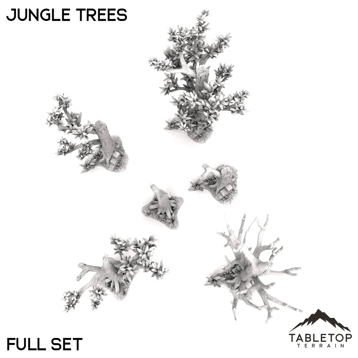 Tabletop Terrain Trees Jungle Trees