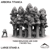 Tabletop Terrain Trees Large Stand A Arboria Titanica - 6-8mm