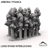 Tabletop Terrain Trees Long Stand Interlocking Arboria Titanica - 6-8mm